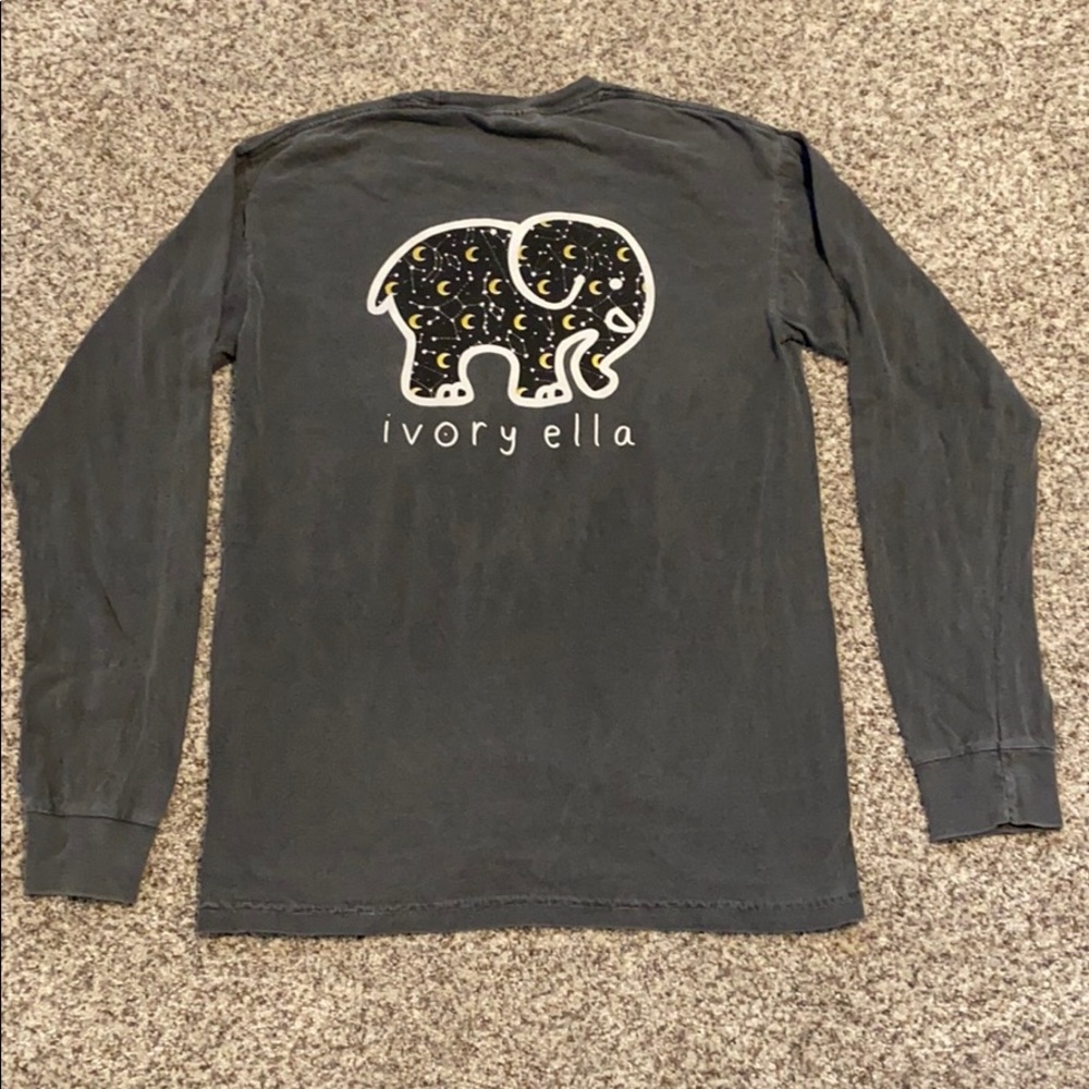 •IVORY ELLA Long-sleeve tee•